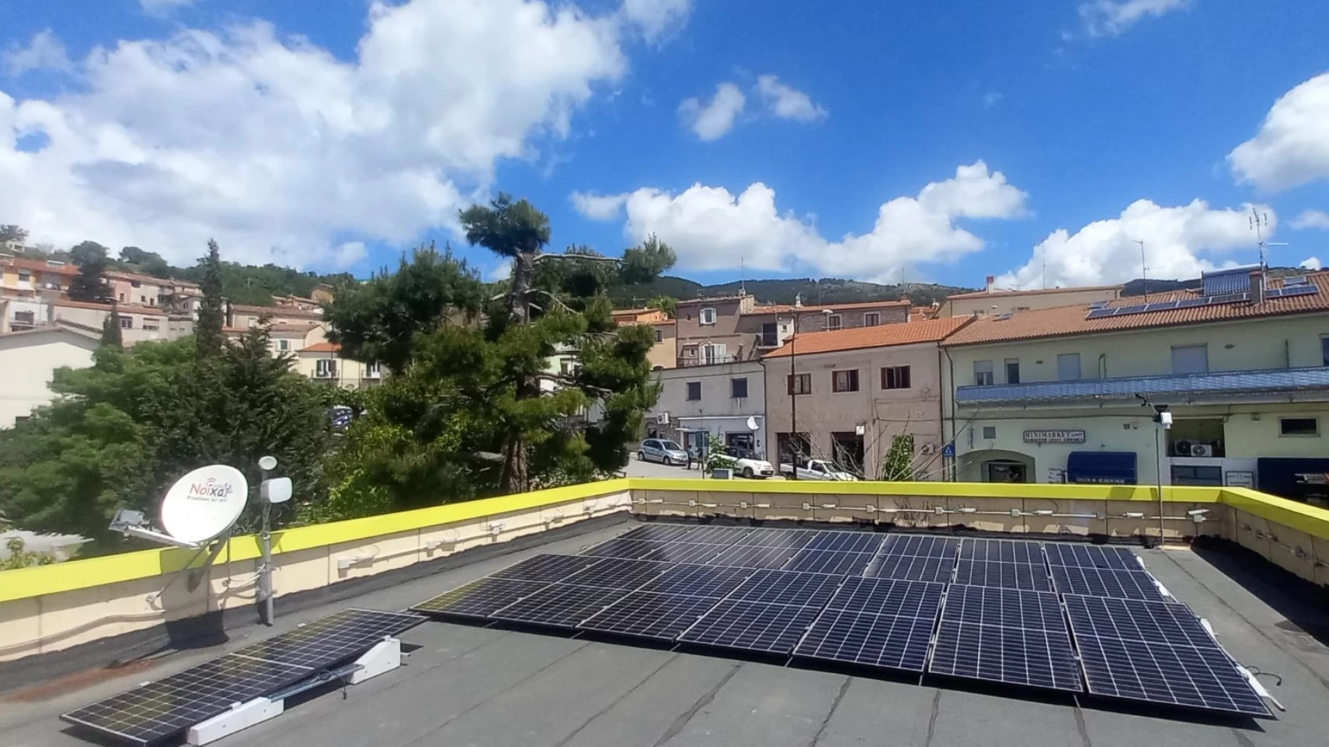 Macchiagodena: Poste italiane, installato impianto fotovoltaico presso l'Ufficio Postale.